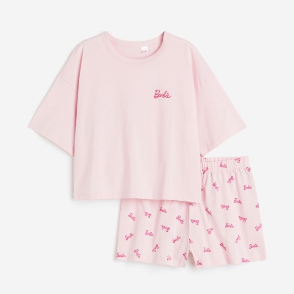 H & M Barbie Pajama set NWT